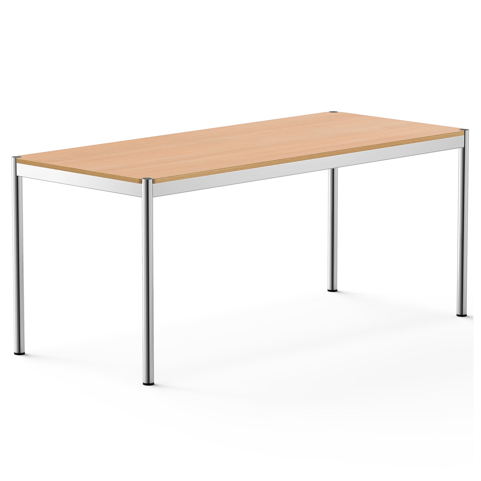 Metal Base Writing Desk - Furnzo