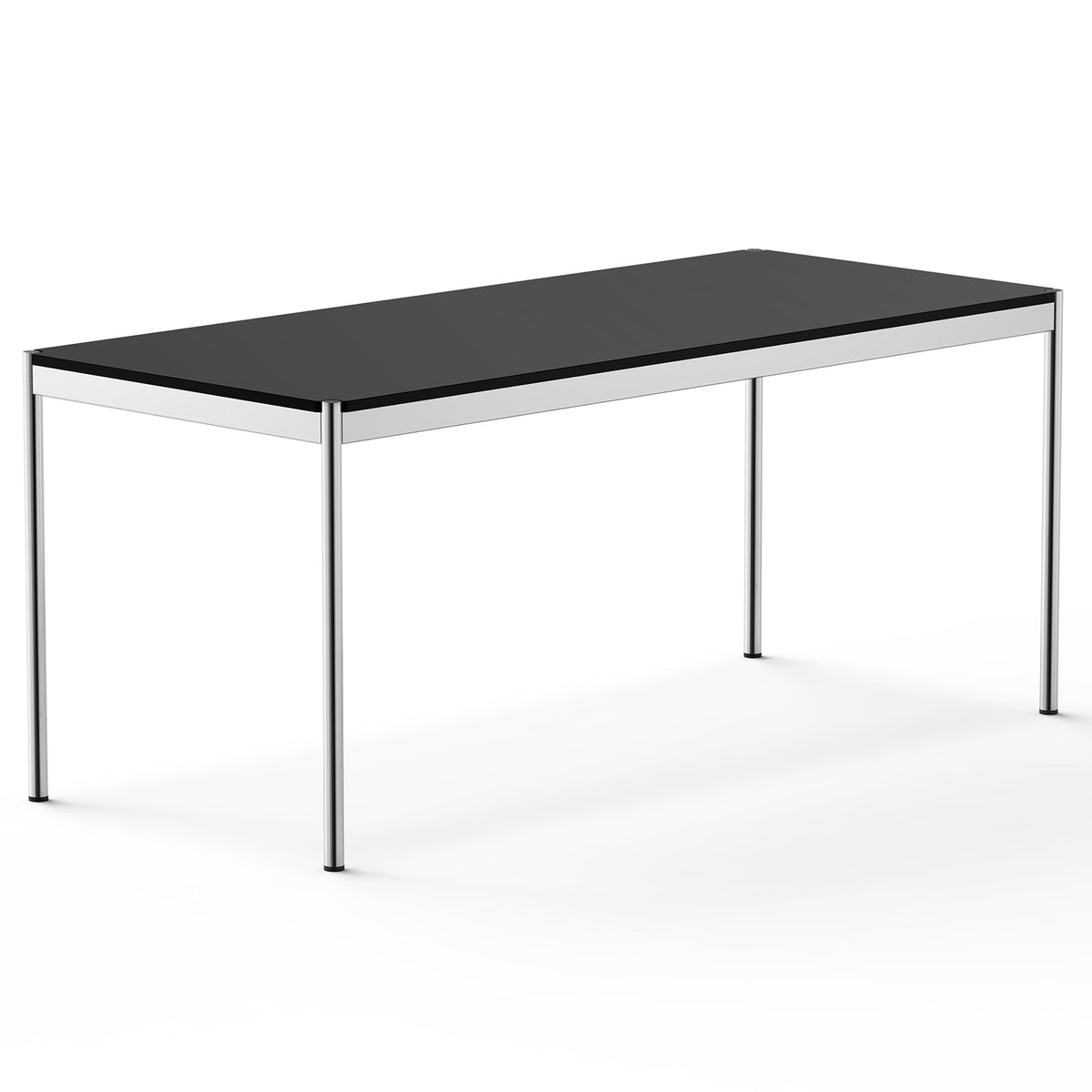 Metal Base Writing Desk - Furnzo