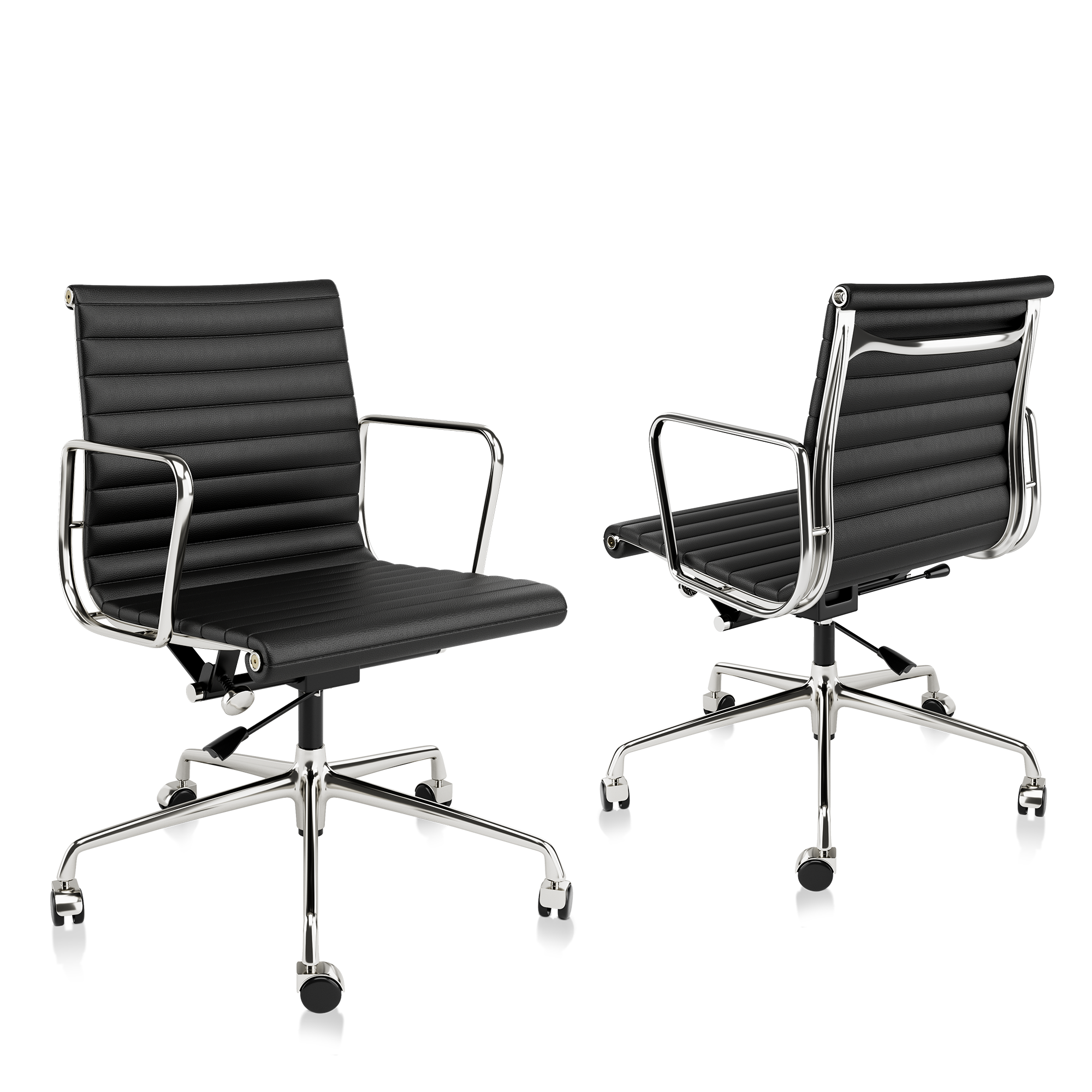 Ribbed Office Chair - Furnzo