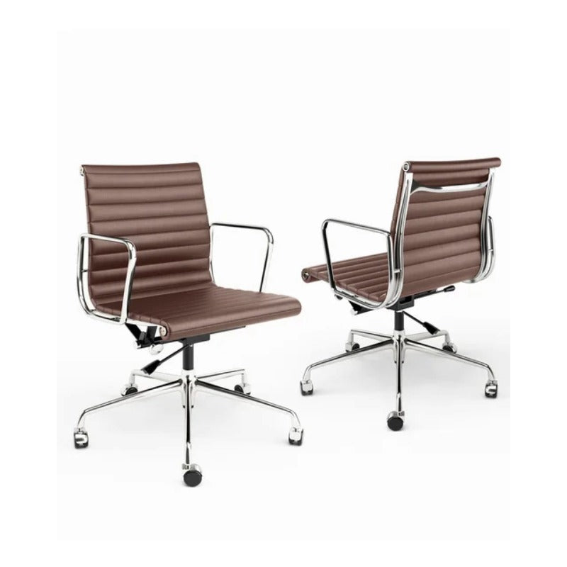 Ribbed Office Chair - Furnzo