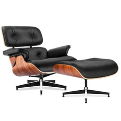 Eames Lounge Chair (Standard Version) - Orange Frame - Furnzo