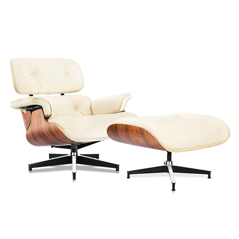 Eames Lounge Chair (Standard Version) - Orange Frame - Furnzo