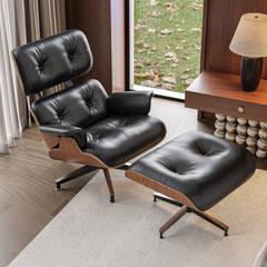 Eames Lounge Chair (Standard Version) - Walnut - Furnzo